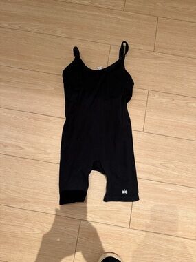 ALO Yoga Black One-Piece Romper Jumpsuit